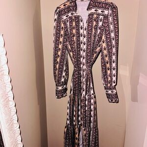 Thanksgiving Fall Long Dress